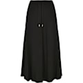 Miniatyrbillede 1 af 5: Urban Classics Viscose Midinederdel Sort XS Kvinde