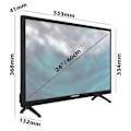 Pikkukuva 4 / 4: Daewoo Tv 24dm54ha1 24´´ Hd Led Kirkas Europe PAL / EU Plug