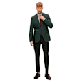 Miniatyrbillede 5 af 6: Selected Blazer Slim Elon Sort 54 Mand