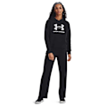 Miniatyrbillede 5 af 5: Under Armour Hættetrøje Rival Fleece Big Logo Sort S Kvinde