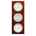 Miniatyrbillede 1 af 7: Autonautic Instrumental Vejrstationspanel I Guld Messing Atlantic Series  95 mm