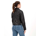 Miniatyrbillede 4 af 4: Superdry Jakke Ov Classic Biker Sort M Kvinde