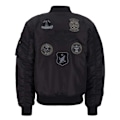 Miniatyrbillede 2 af 2: Alpha Industries Ma-1 Patch Jakke Sort S Mand