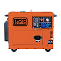 Miniatyrbillede 2 af 2: Black & Decker 5000w Diesel-elektrisk Generator