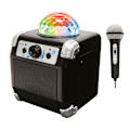 Miniatyrbillede 1 af 5: Deqube Trådløs System Disco Karaoke Sort 3-6 Years