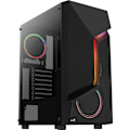 Miniatyrbillede 1 af 5: Aerocool Atx Tower Case Scapebkv3 Argb Sort