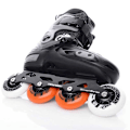 Miniatyrbillede 4 af 10: Tempish Inline Skøjter Coctail Mate Sort EU 34-37