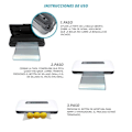 Miniatyrbillede 5 af 10: Tm Electron Bella Fresh Vakuumforsegler Transparent One Size / EU Plug