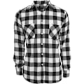 Miniatyrbillede 7 af 8: Urban Classics Basic Flannelskjorte Sort S Mand