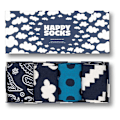 Miniatyrbillede 2 af 3: Happy Socks Halve Strømper Moody Bluess Gift Set 4 Par Flerfarvet EU 36-40 Mand