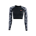 Miniatyrbillede 3 af 3: Ion Kvinde Langærmet Rashguard Rashguard Shorty Sort L