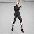 Miniatyrbillede 4 af 4: Puma Halv Lynlås Fleece Run Micro Sort S Kvinde