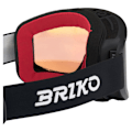 Miniatyrbillede 4 af 4: Briko Vulcano Sharp Lite Skibriller Sort Purple Mirror/CAT2