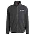 Miniatyrbillede 2 af 6: Adidas Multi Essentials Fleecejakke Med Fuld Lynlås Sort M Mand
