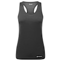 Miniatyrbillede 3 af 5: Montane Dart Built-in Bra Medium Support ærmeløs T-shirt Sort XS Kvinde