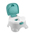 Miniatyrbillede 4 af 7: Fisher Price 3 1 1 Lær At Gå I Potten På Badeværelset Grøn,Hvid