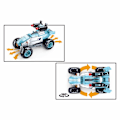 Miniatyrbillede 5 af 5: Sluban Power Bricks R/c 2.4g Car 268 Stykker Konstruktion Spil Søvfarvet