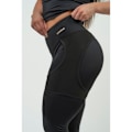 Miniatyrbillede 5 af 6: Nebbia Leggings Med Høj Talje Intense Mesh Gold Sort L Kvinde