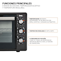 Pikkukuva 6 / 10: Tm Electron Kiertoilma-grilliuuni Tmpho037 37l 1650w Hopeinen