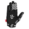 Miniatyrbillede 2 af 2: Fist Chequered Cups Handsker Sort L Mand