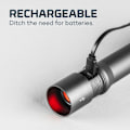 Miniatyrbillede 4 af 5: Nebo Tools Lommelygte Davinci™ 2000 Grå 2000 Lumens