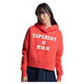 Miniatyrbild 1 av 5: Superdry Luvtröja Code Core Sport Crop Box Orange L Kvinna
