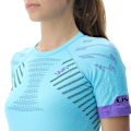Miniatyrbillede 5 af 8: Uyn Kortærmet T-shirt Running Ultra1 Blå M Kvinde