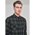 Miniatyrbillede 3 af 8: Urban Classics Basic Flannelskjorte Sort L Mand