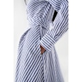 Miniatyrbild 4 av 4: Salsa Jeans Klänning Striped Asymmetric Midi Flerfärgad XS Kvinna