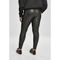 Miniatyrbillede 3 af 8: Urban Classics Falsk Læder Stor Leggings Sort 2XL Kvinde
