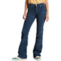 Miniatyrbild 1 av 4: Superdry Byxor Mid Rise Slim Cord Flare Blå 26 / 33 Kvinna
