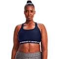 Miniatyrbillede 7 af 10: Under Armour Top Medium Support Crossback Blå M Kvinde