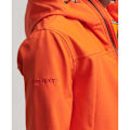 Miniatyrbillede 5 af 7: Superdry Regnjakke Med Fuld Lynlås Soft Shell Orange S Mand