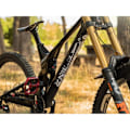 Miniatyrbillede 6 af 9: All Mountain Style Frame Guard Extra Stickers Honeycomb Hvid,Sort