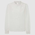 Pikkukuva 3 / 7: Pepe Jeans Pl304940 Pitkähihainen Pusero Valkoinen M Nainen