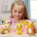 Pikkukuva 3 / 7: Mega Construx Ja Raichu) 3 Pokémon Rayo (pichu. Pikachu Keltainen