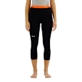 Miniatyrbillede 1 af 5: Salewa Cristallo Warm Amr 3/4 Leggings Sort M Kvinde