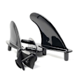 Miniatyrbillede 3 af 3: Victory Surfbræt Eps Soft 3 Stringer 9´0´´ Sort 274.3 cm