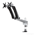 Miniatyrbillede 1 af 2: Startech Dual Monitor Arm For Up To 30´´ Monito Sort,Søvfarvet