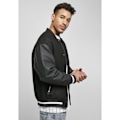 Miniatyrbillede 4 af 5: Urban Classics Starter Script College Jakke Sort S Mand