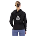 Miniatyrbillede 2 af 5: Black Diamond Mountain Transparency Hættetrøje Sort XS Kvinde
