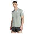 Pikkukuva 1 / 4: Adidas Own The Run 3 Stripes Lyhythihainen T-paita  S / Regular Mies