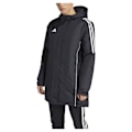 Miniatyrbillede 1 af 7: Adidas Parka Tiro24 Sort 2XL Kvinde
