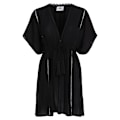 Miniatyrbillede 1 af 3: O´neill Essentials Mona Beach Cover Up Kortærmet Kjole Sort L Kvinde
