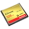 Miniatyrbillede 2 af 3: Sandisk Hukommelseskort Extreme 128gb Sort,Gylden