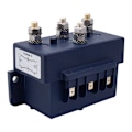 Miniatyrbild 1 av 2: Lofrans Box För Solenoid Control Blå 4 Terminals