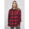 Miniatyrbillede 6 af 8: Urban Classics Checked Grunge Skjorte Med Lange ærmer Sort L Mand