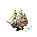 Miniatyrbillede 3 af 4: Tachan 3d-puslespil Båd San Felipe Cubic Fun Gylden