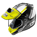Miniatyrbillede 1 af 2: Arai Tour-x5 Cosmic Offroadhjelm Gul M
