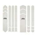 Pikkukuva 2 / 3: All Mountain Style Frame Guard -tarrat Honeycomb Valkoinen